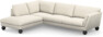 Madison - 3-sits soffa med divan vänster - Vit