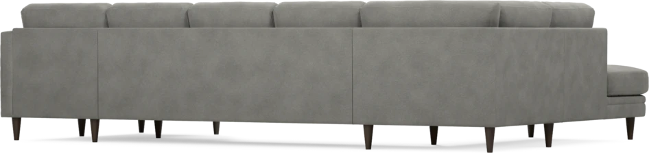 Eden - 3-sits soffa med divan vänster och schäslong höger - Grå