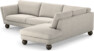 Madison Lux - 3-sits soffa med divan höger - Beige