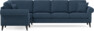 Eden - Hörnsoffa, 1+3-sits - Blå