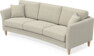 Eden - 3-sits svängd - Beige