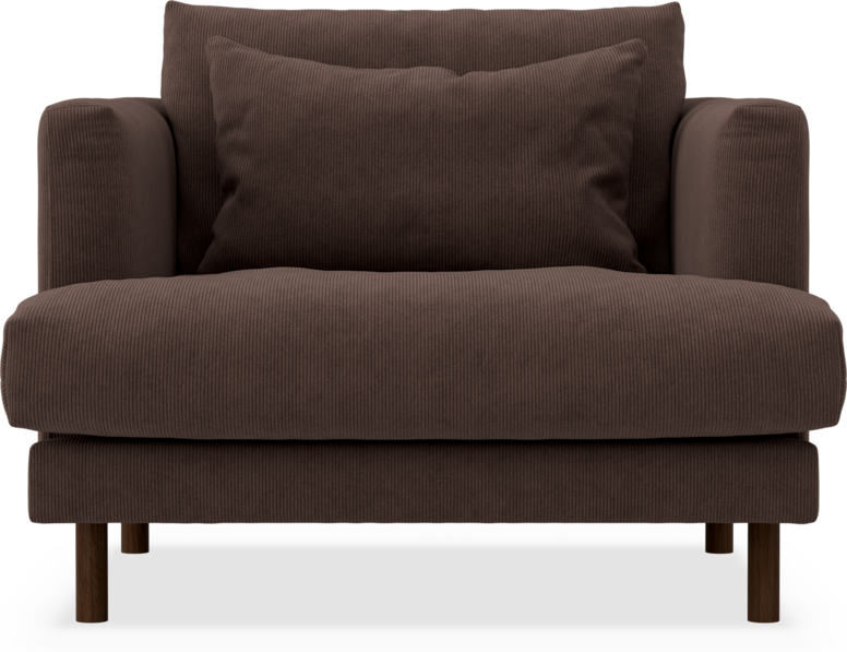 Harper - Fåtölj - Brun