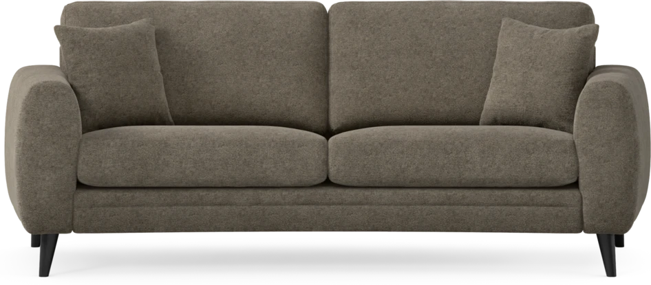 Eden - 2,5-sits soffa svängd - Brun