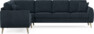 Eden - Hörnsoffa, 2+3-sits - Blå
