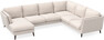 Madison - Hörnsoffa med schäslong vänster - Beige