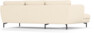 Madison Lux - 2-sits soffa med schäslong vänster - Beige