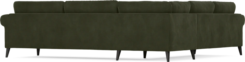 Bridge - Hörnsoffa, 2+3-sits - Grön