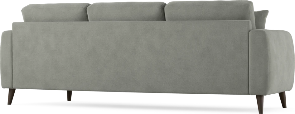 Eden - 3-sits soffa svängd - Grå