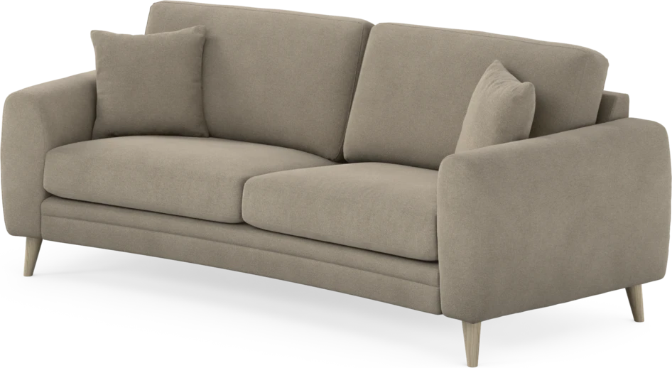 Eden - 2,5-sits soffa svängd - Beige