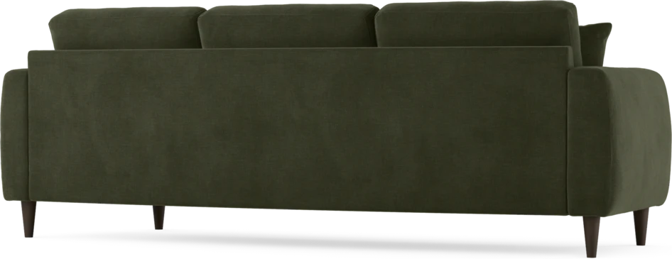 Eden - 3-sits soffa svängd - Grön
