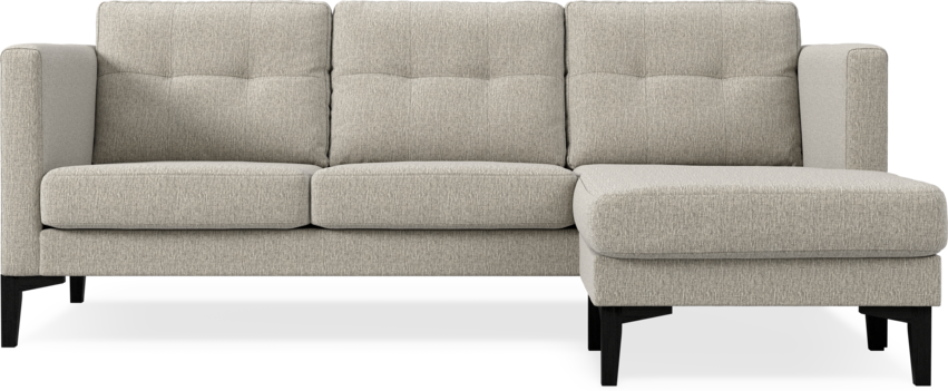 Rio - 3-sits soffa med schäslong höger - Beige