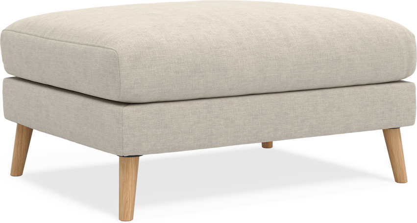 Madison - Fotpall - Beige