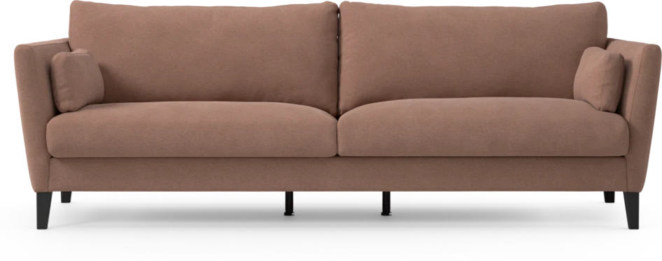 Winston - 4-sits soffa - Rosa