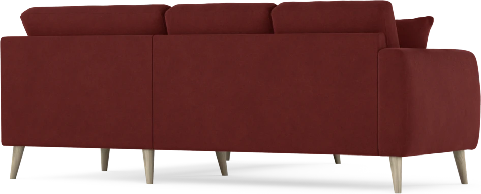 Eden - Hörnsoffa, 2+2-sits - Röd