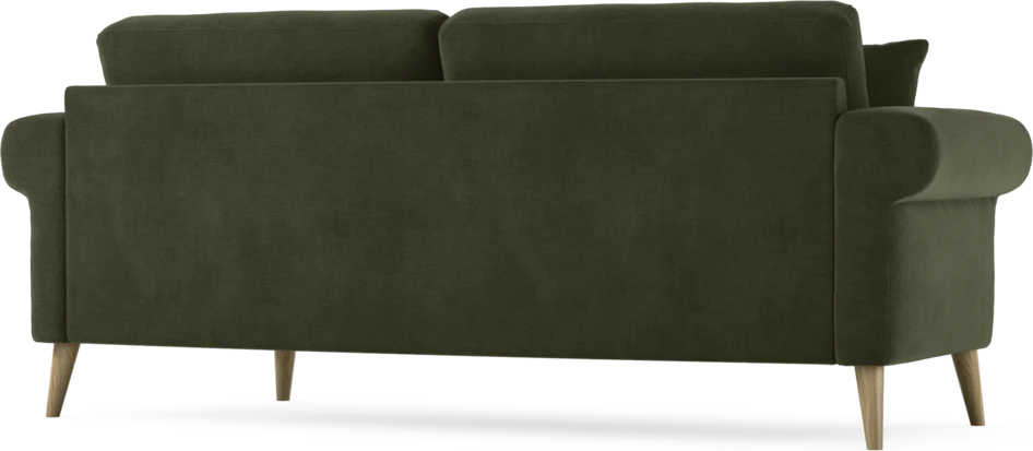 Eden - 2,5-sits soffa svängd - Grön