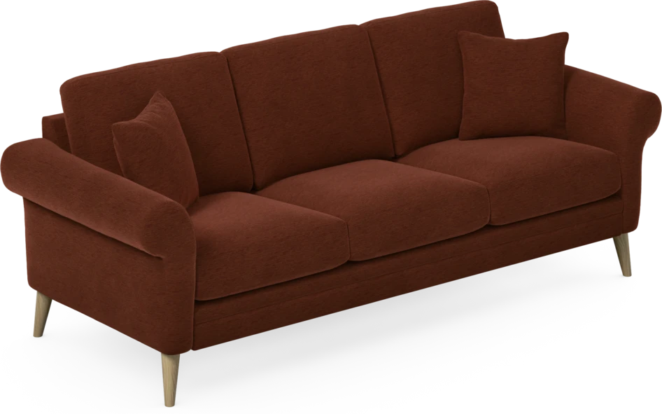 Eden - 3-sits soffa - Orange