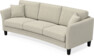Eden - 3-sits svängd - Beige