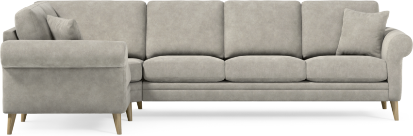 Eden - Hörnsoffa, 1+3-sits - Grå