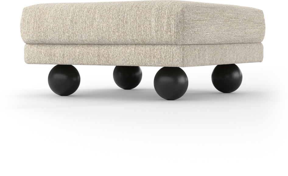 Harper - Fotpall - Beige