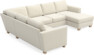 Friday - Hörnsoffa, 2+3-sits med schäslong höger - Beige