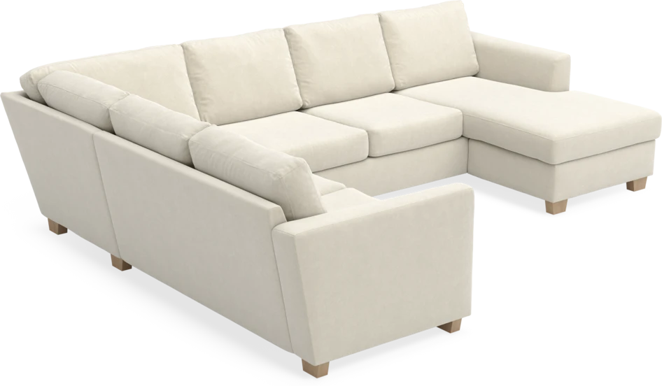 Friday - Hörnsoffa, 2+3-sits med schäslong höger - Beige