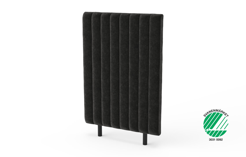 Malibu - Sänggavel, B 90-140 cm - Svart