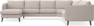 Madison - Hörnsoffa med schäslong vänster - Beige