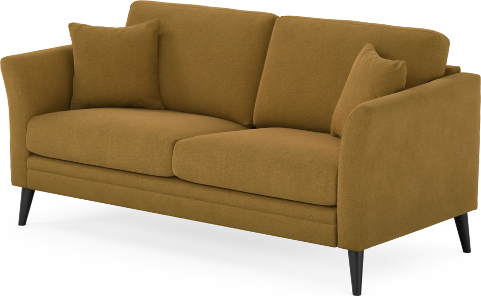 Eden - 2,5-sits soffa - Gul