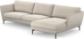 Madison - 3-sits soffa med schäslong höger - Beige