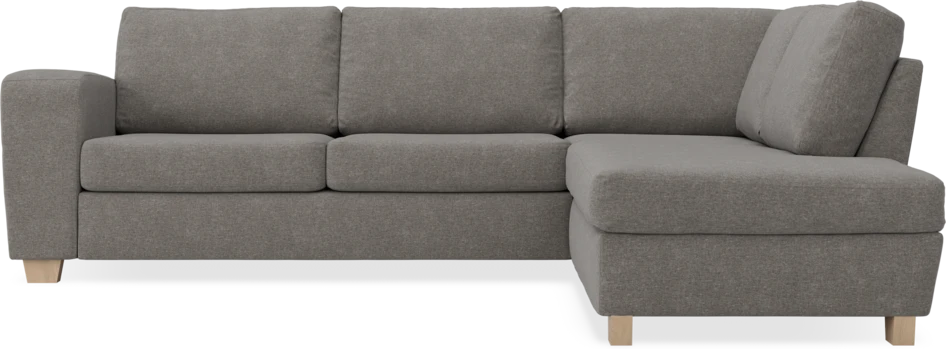 Friday - 2,5-sits soffa med divan höger - Grå