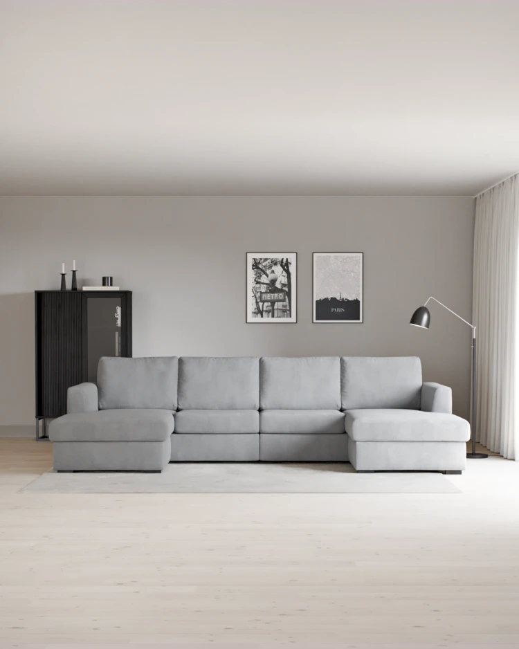 Friday - 2-sits soffa med två schäslonger - inspiration