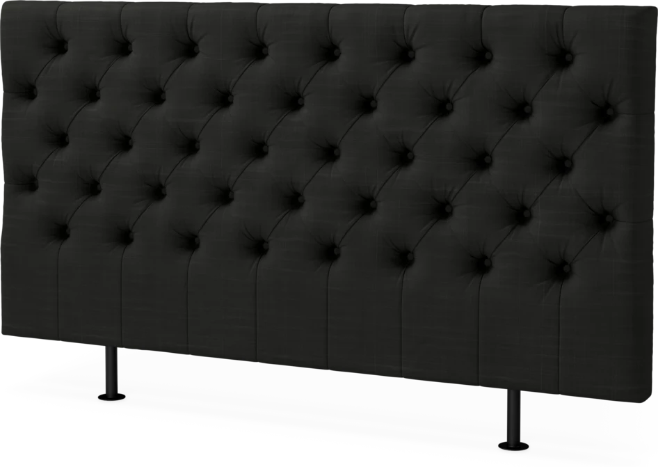 Cape pikerad - Sänggavel, 90-210 cm - Grå