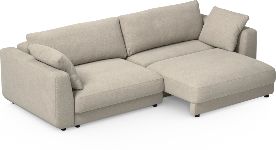 Amie - Bäddsoffa 4-sits - Beige