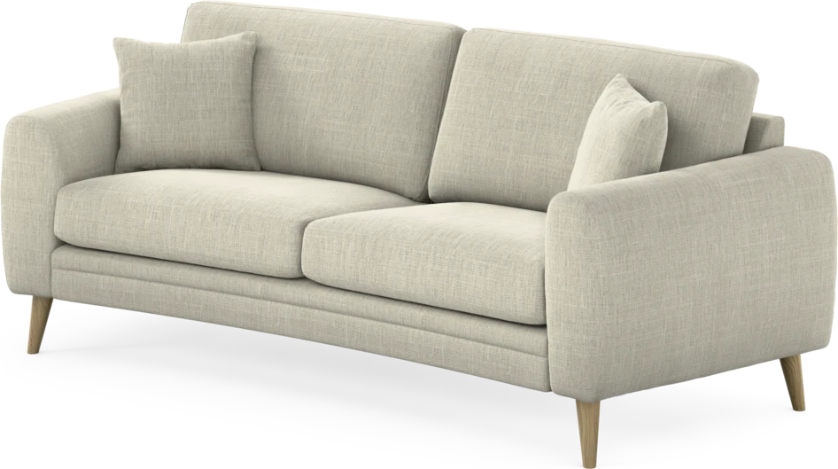Eden - 2,5-sits soffa svängd - Beige