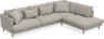 Harper - 3-sits soffa med divan höger - Beige