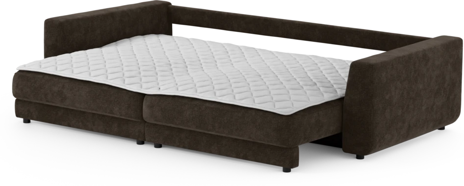 Amie - Bäddsoffa 4-sits - Brun