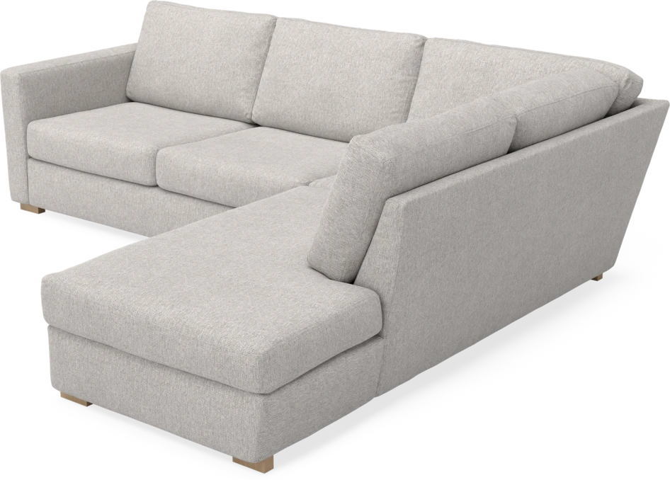 Friday - 2,5-sits soffa med divan höger - Grå