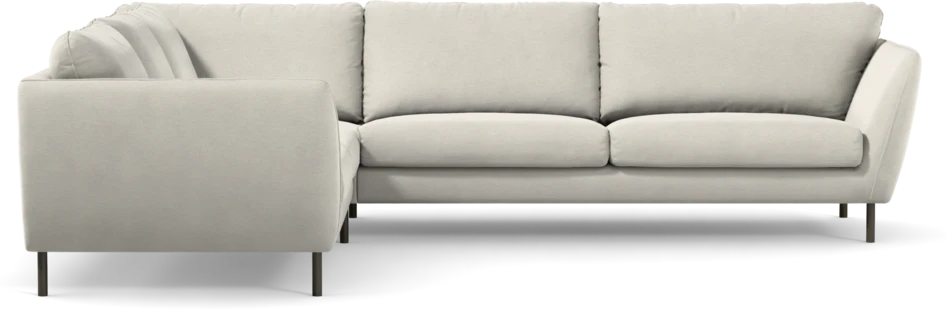 Madison Lux - Hörnsoffa 2+3-sits, hörn 1 - Vit