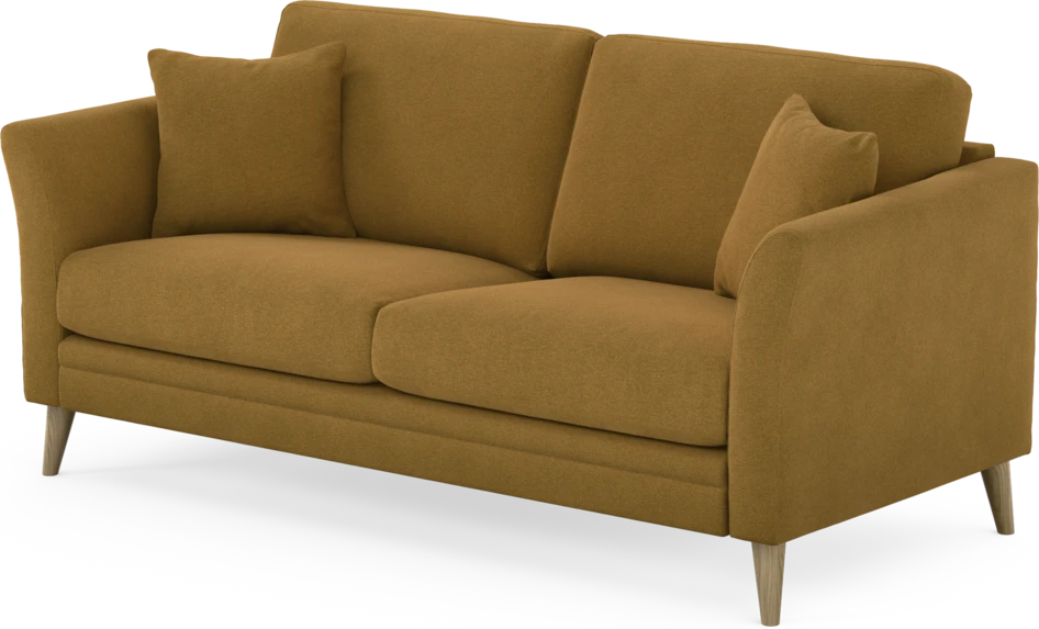 Eden - 2,5-sits soffa - Gul