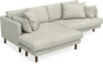 Harper - 4-sits med schäslong XL vänster - Beige