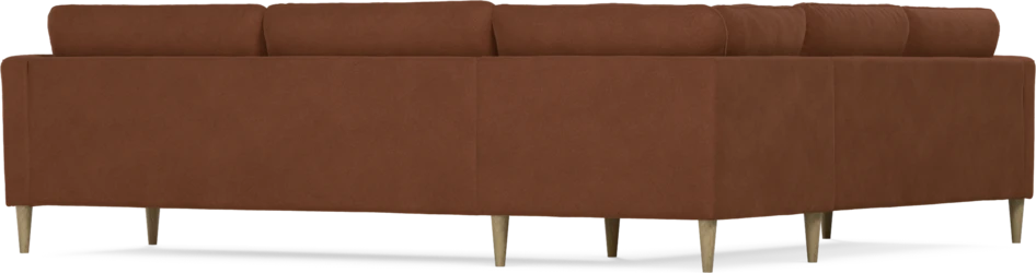 Bridge - Hörnsoffa, 2+3-sits - Orange