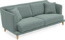 Macy Lux - 3-sits soffa - Turkos