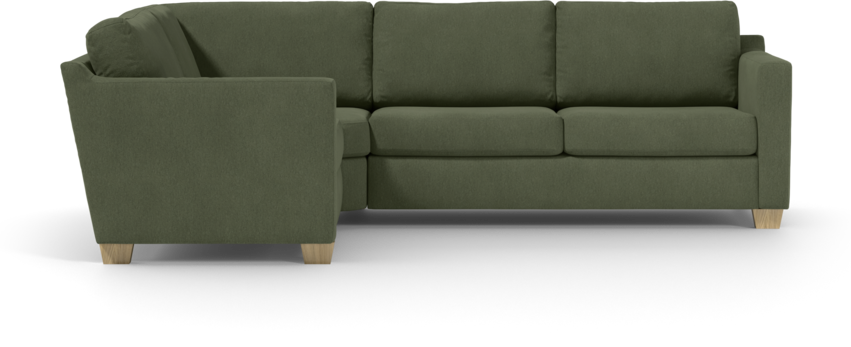 Friday - Hörnsoffa, 1,5+2,5-sits - Grön