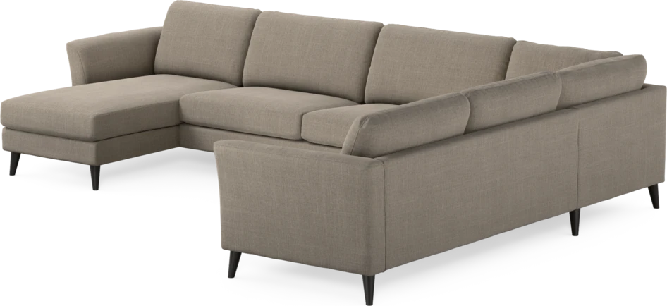 Bridge - Hörnsoffa, 3+2-sits med schäslong vänster - Beige