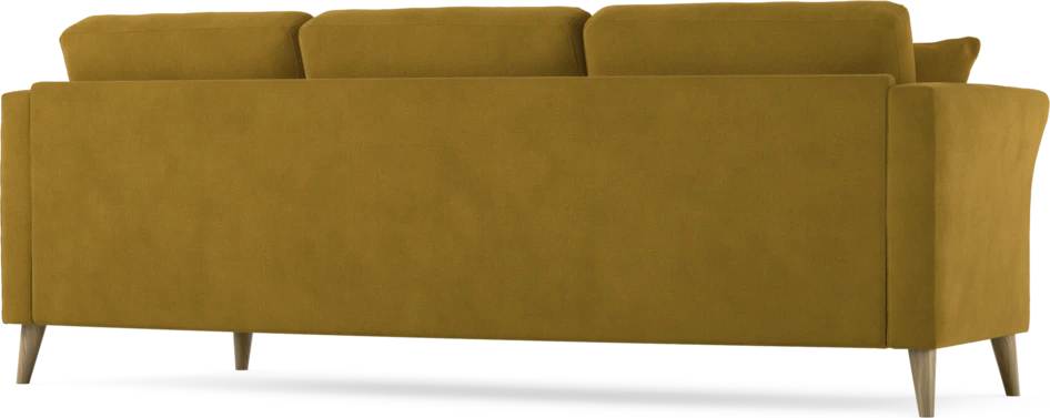 Eden - 3-sits soffa svängd - Gul