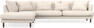 Harper - 3-sits soffa med divan vänster - Beige