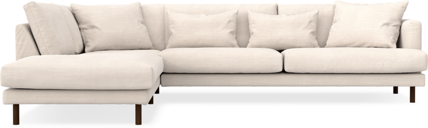 Harper - 3-sits soffa med divan vänster - Beige
