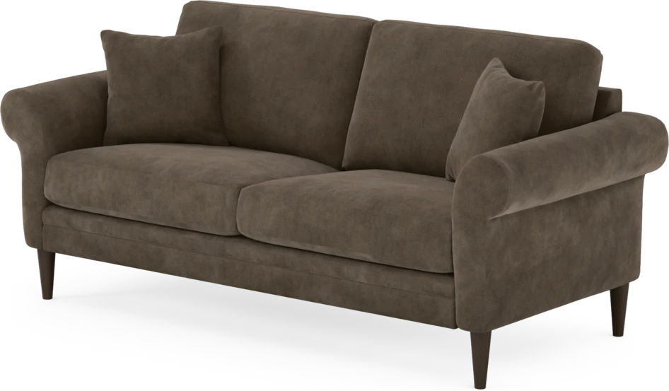 Eden - 2,5-sits soffa - Brun