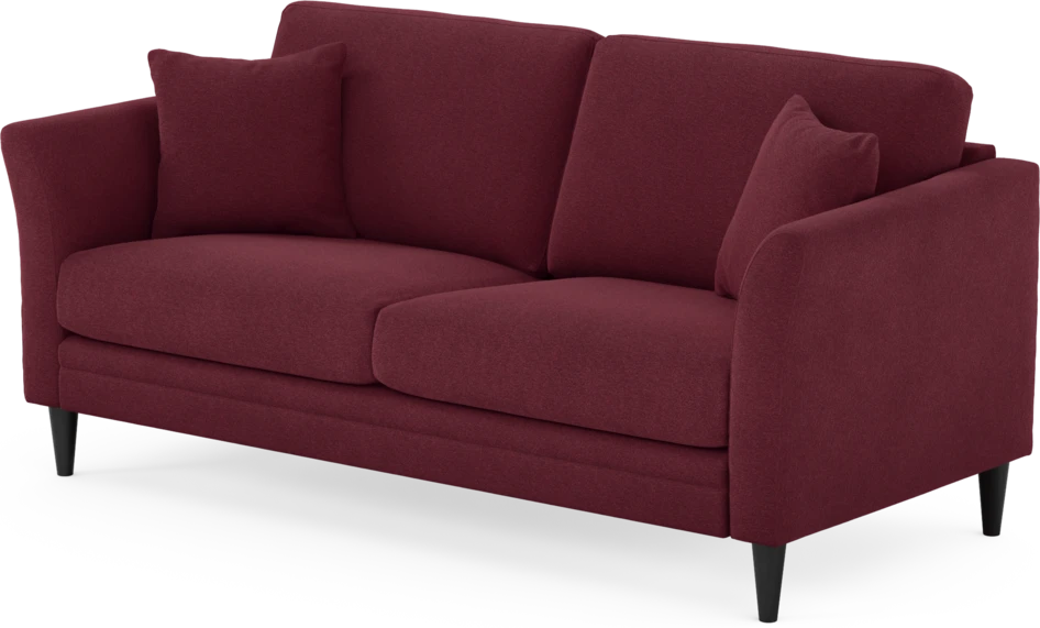Eden - 2,5-sits soffa - Röd