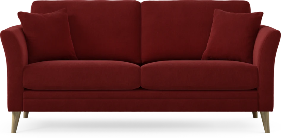 Eden - 2,5-sits soffa - Röd